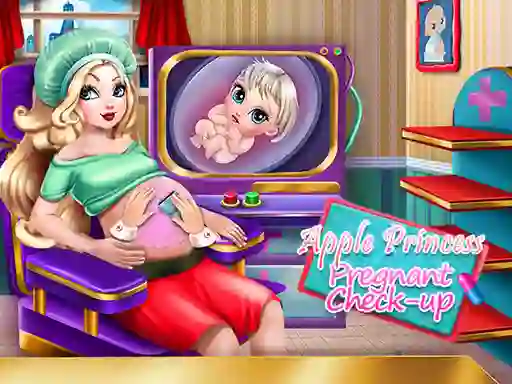 Hra Apple Princess Pregnant Check Up