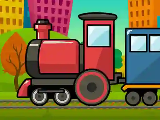 Hra Train Jigsaw