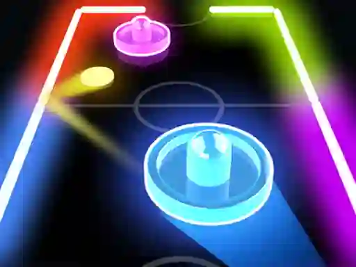 Hra Glow Hockey HD