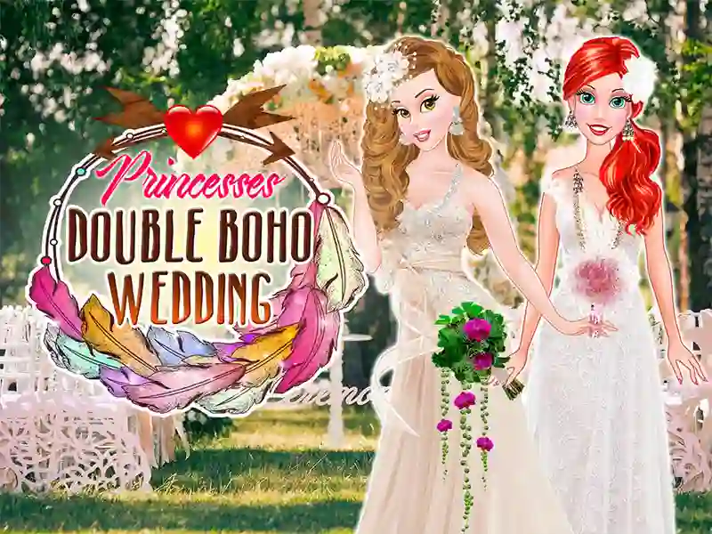 Hra Princesses Double Boho Wedding