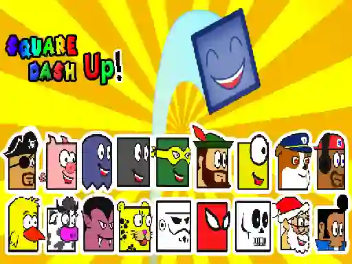Hra Square Dash Up