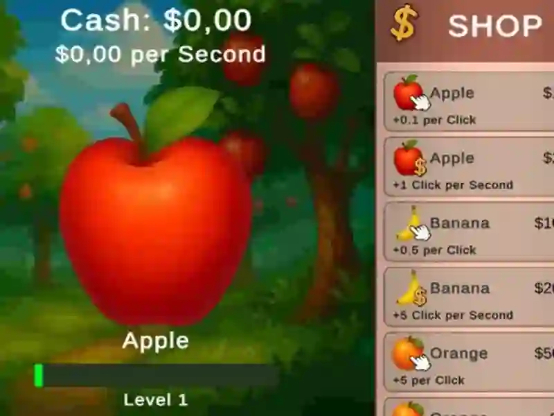 Hra Fruit Clicker