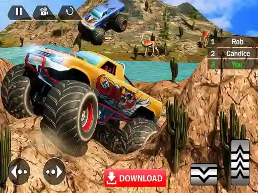 Hra Racing Monster Truck