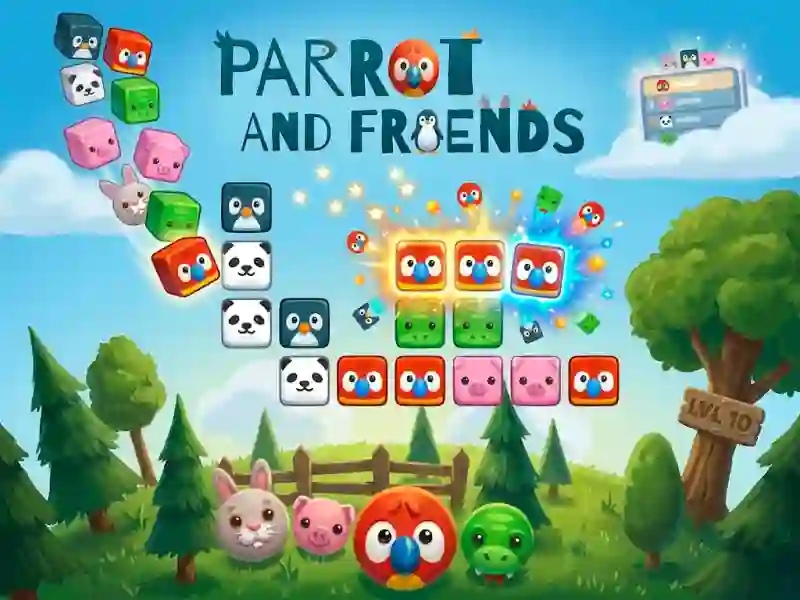Hra Parrot and Friends