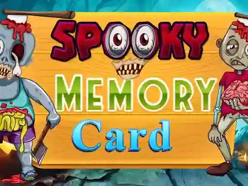 Hra Spooky Memory Card