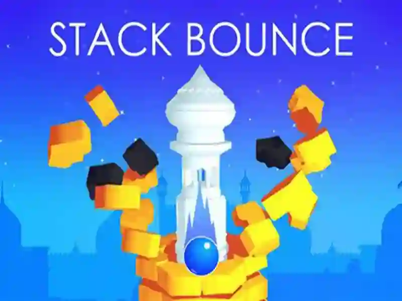 Hra Stack Bounce