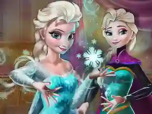 Hra Elsa Secret Transform