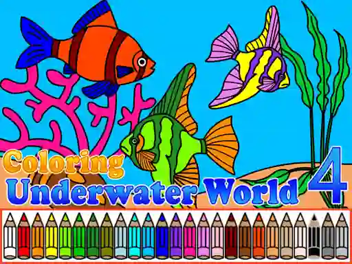Hra Coloring Underwater World 4