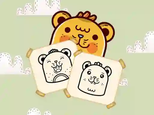 Hra Happy Hamster Coloring