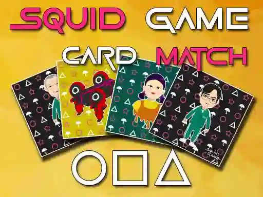 Hra Squid Game Memory Card Match