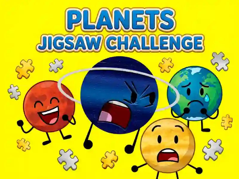 Hra Planets Jigsaw Challenge