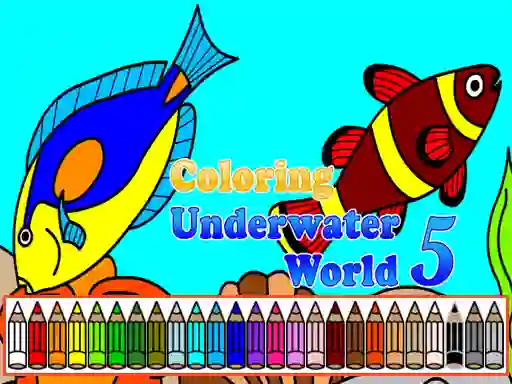 Hra Coloring Underwater World 5