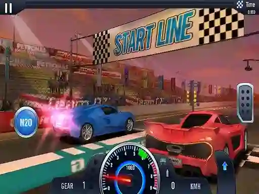 Hra Fast Line Furious Car Racing
