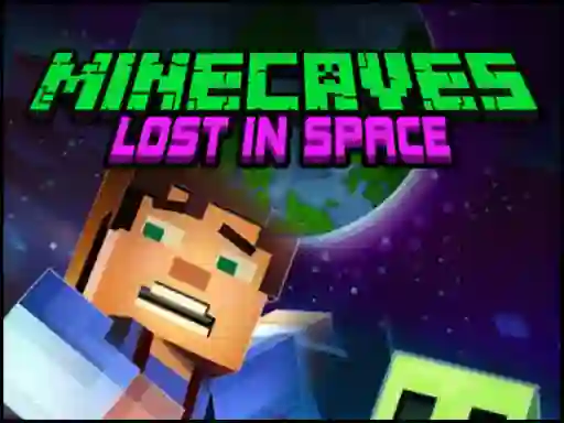 Hra Minecaves Lost in Space
