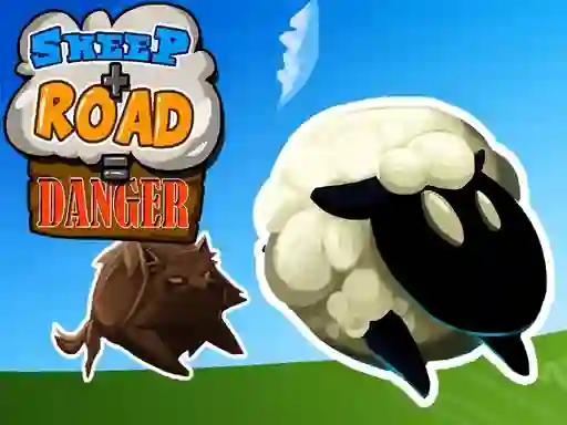 Hra Sheep + Road u003d Danger