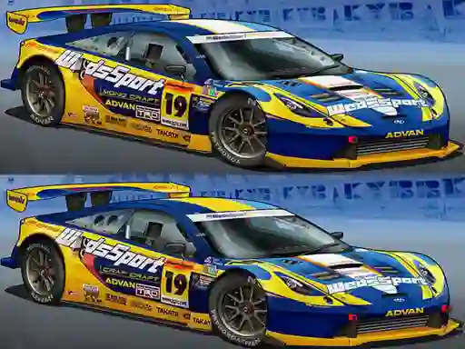 Hra Spot Differences: Race Car