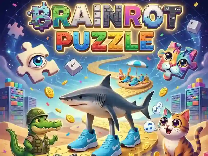 Hra Brainrot Puzzle