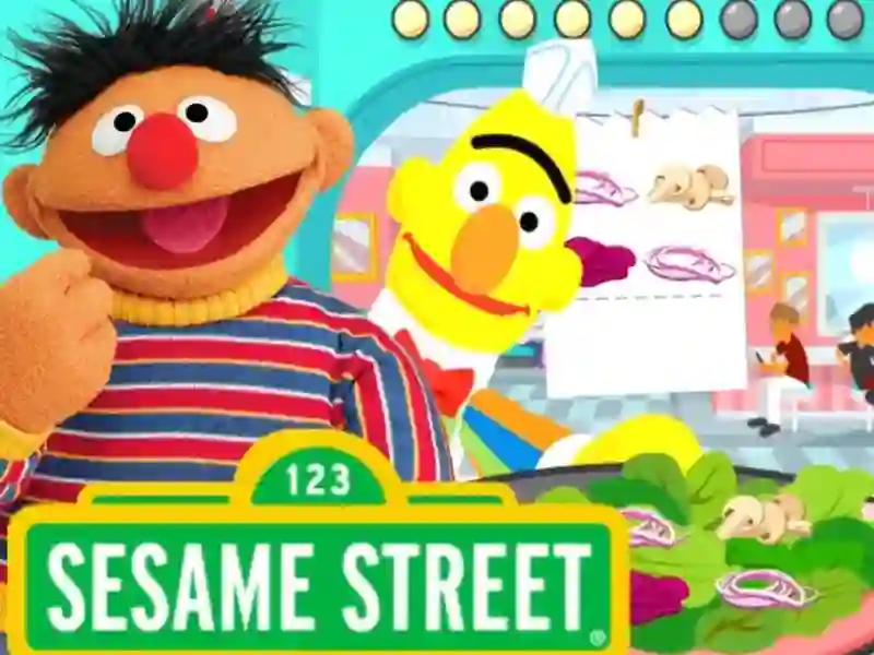 Hra 123 Sesame Street: Super Salad Diner