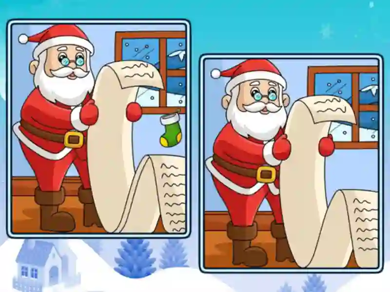 Hra Christmas Spot the Difference