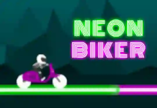 Hra Neon Biker