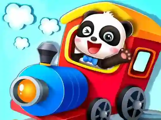 Hra Baby Panda Train Driver