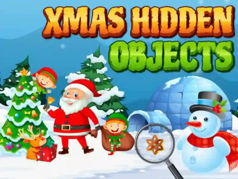 Hra Xmas hidden objects