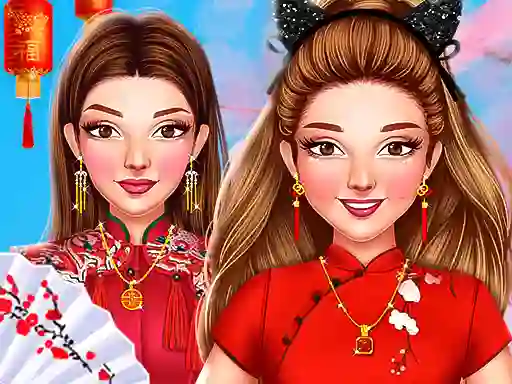 Hra Celebrity Chinese New Year Look