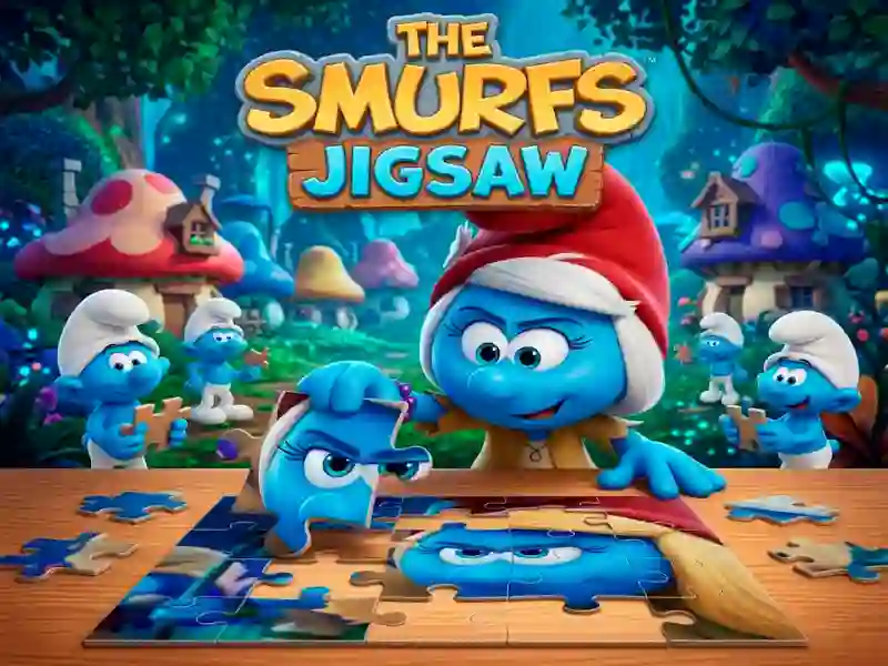 Hra The Smurfs Jigsaw