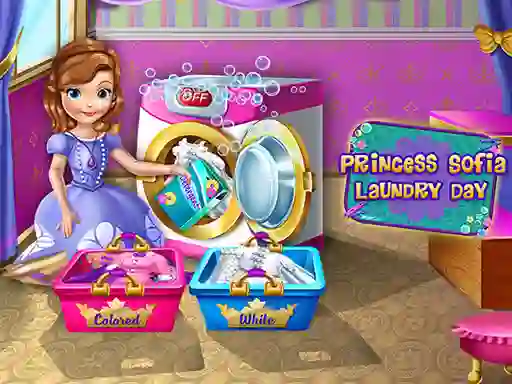 Hra Young Princess Laundry Day