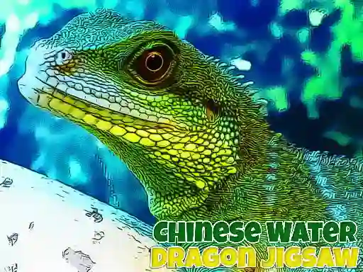 Hra Chinese Water Dragon Jigsaw