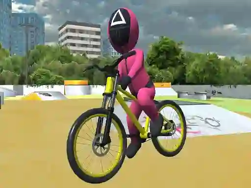 Hra Squid Gamer BMX Freestyle