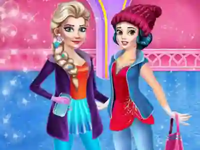 Hra Princess Winter Activities