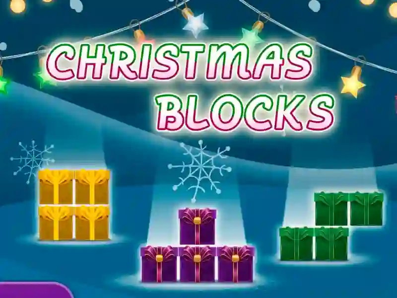 Hra Christmas Blocks