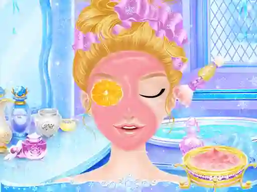 Hra Princess Salon Frozen Party