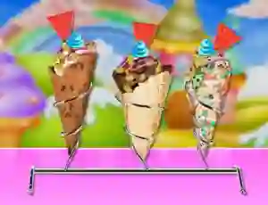 Hra Homemade Ice Cream Cooking