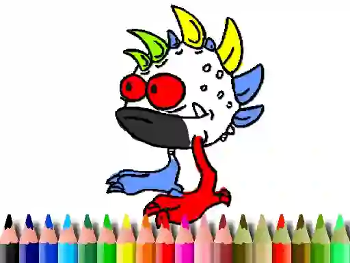 Hra Back To School: Halloween Coloring Book