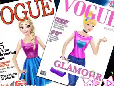 Hra Princesses On Vogue Cover