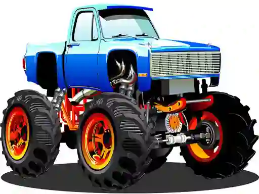 Hra Monster Truck Puzzle