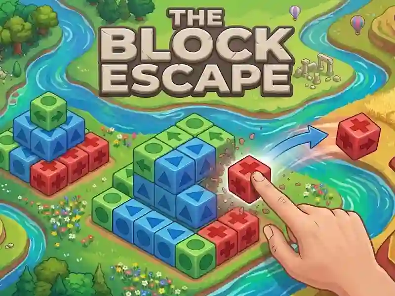 Hra The Block Escape