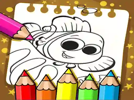 Hra Finding Nemo Color Book