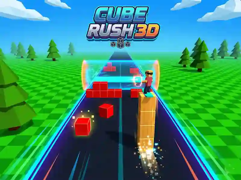 Hra Cube Rush 3D