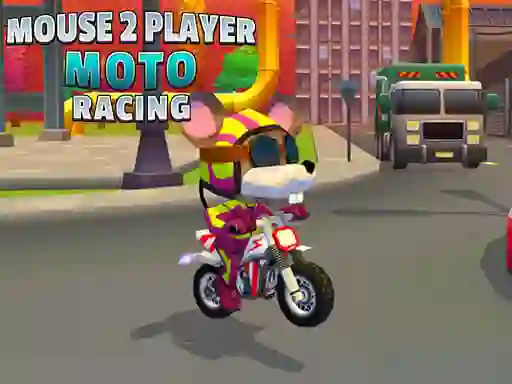 Hra Mouse 2 Player Moto Racing