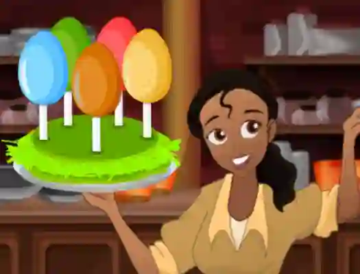 Hra Princess Easter Egg Decoration