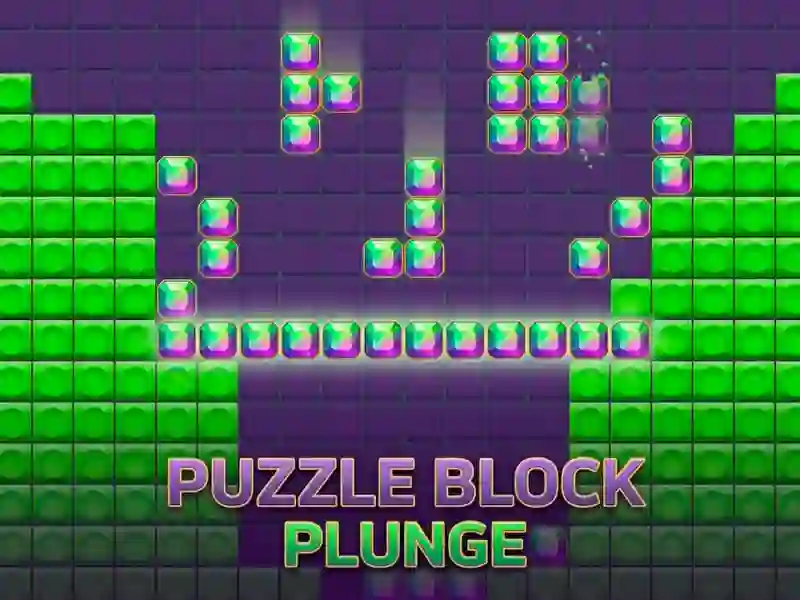 Hra Puzzle Block Plunge