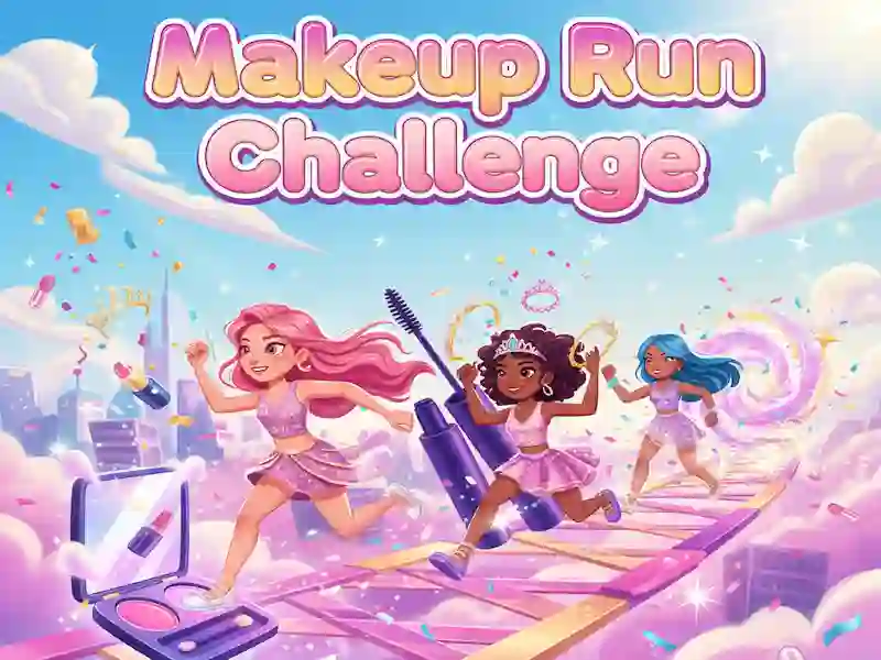 Hra Makeup Run Challenge