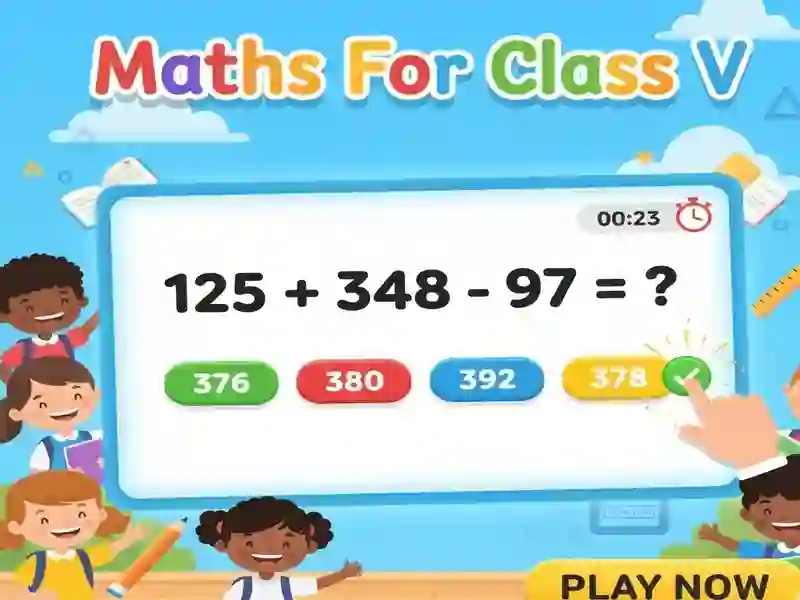 Hra Maths For Class V