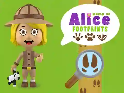 Hra World of Alice Footprints