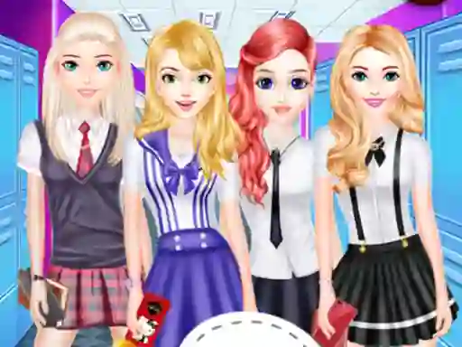 Hra Girls School Fashion
