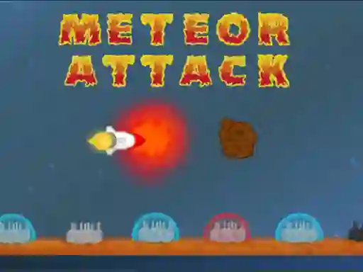 Hra Meteor Attack