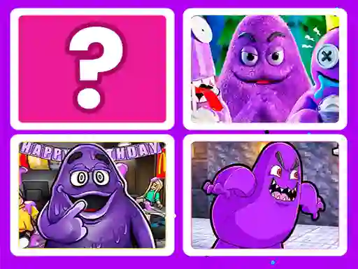 Hra Grimace Shake Match Up
